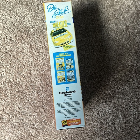 Wheaties box of cereal empty Dale Earnhardt edition barely used - Picture 3 of 6